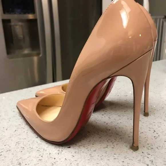 Christian Louboutin Nude Heels - Picture 6 of 14